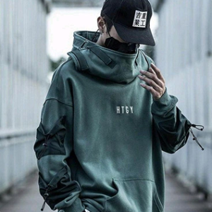 Lookbook – Green hoodie
