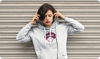 Lookbook – White hoodie